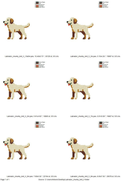 Labrador Chunky Knit