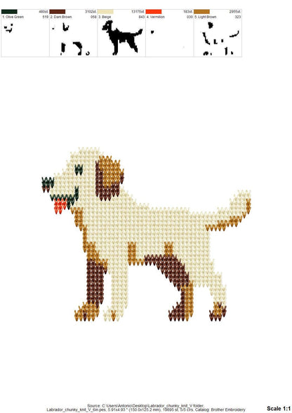 Labrador Chunky Knit