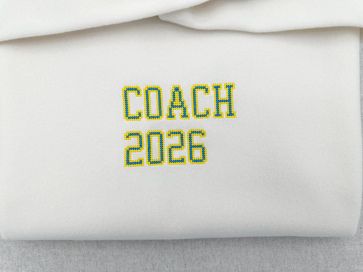 Varsity Narrow Cross Stitch Font – machine embroidery font by Artapli, photo 11