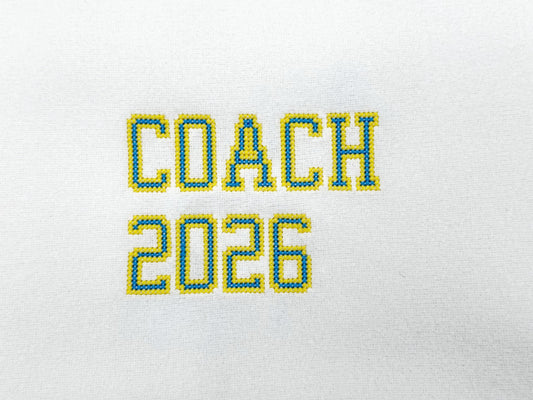 Varsity Narrow Cross Stitch Font – machine embroidery font by Artapli, photo 2