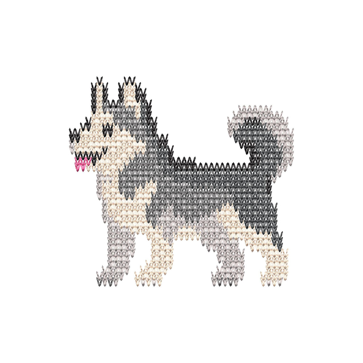 Husky Chunky Knit Stitch – machine embroidery design by Artapli, photo 8