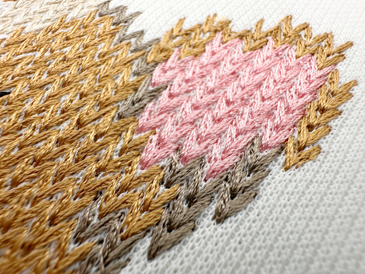 Welsh Corgi Knit Stitch – machine embroidery design by Artapli, photo 2