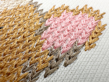 Welsh Corgi Knit Stitch – machine embroidery design by Artapli, photo 2