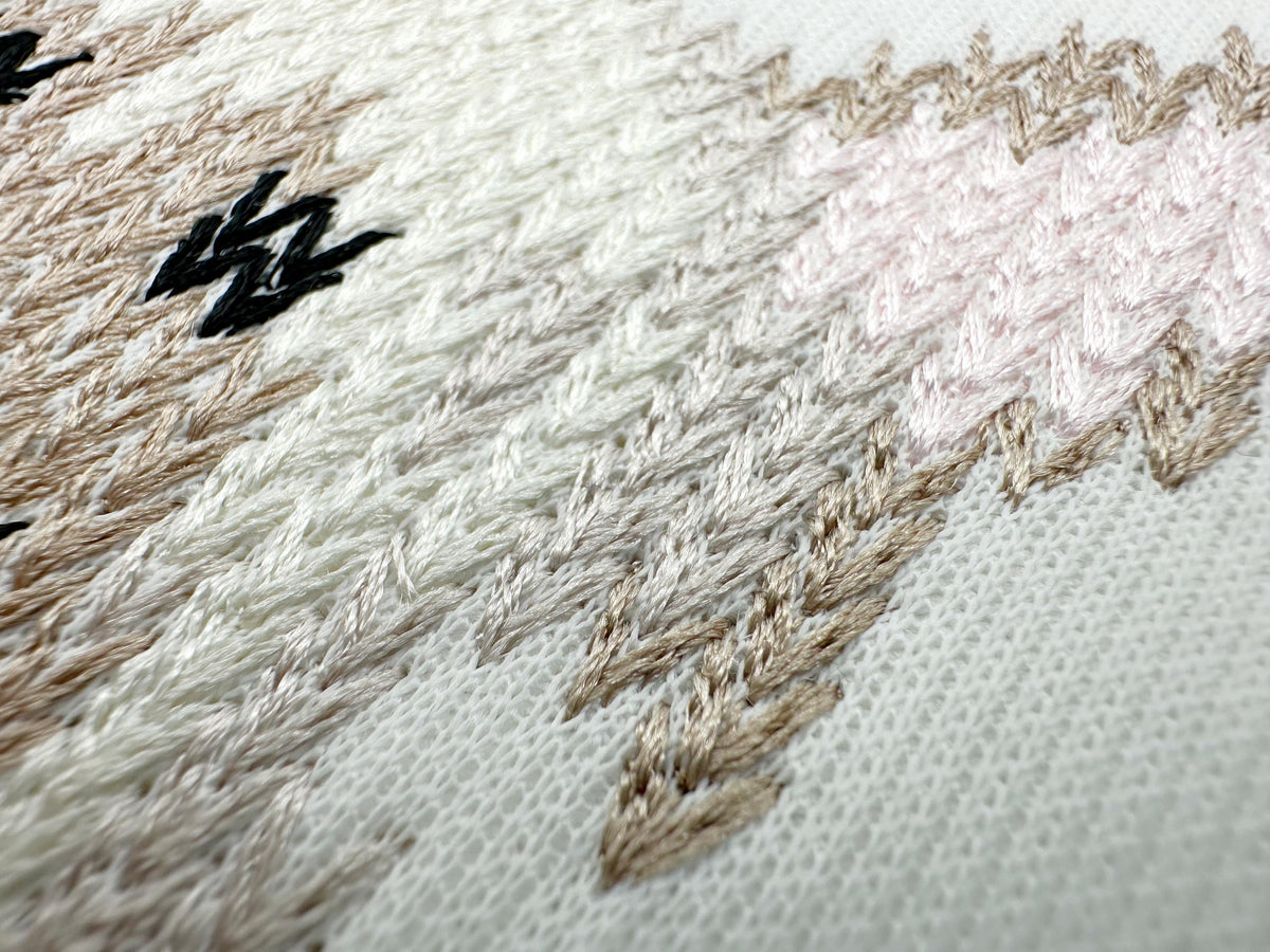 Chinese Crested Knit Stitch – machine embroidery design by Artapli, photo 3