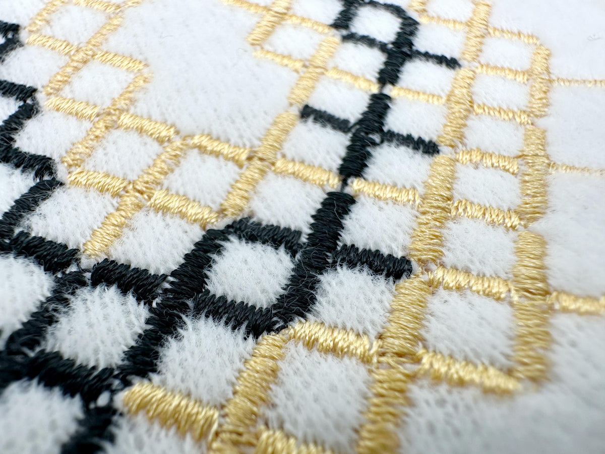 Chunky Cross Stitch Greek Font