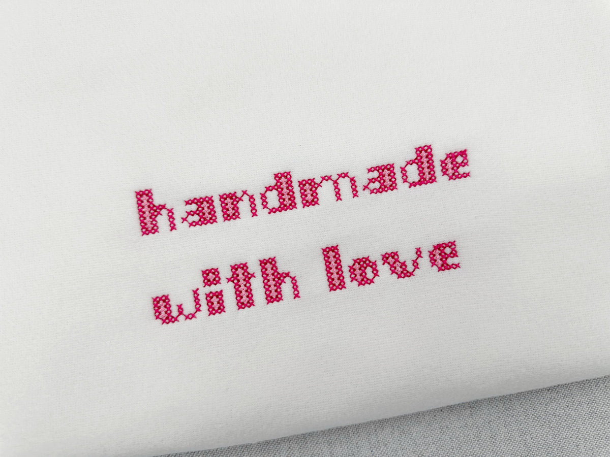Cozy Cross Stitch Duo Font – machine embroidery font by Artapli, photo 10