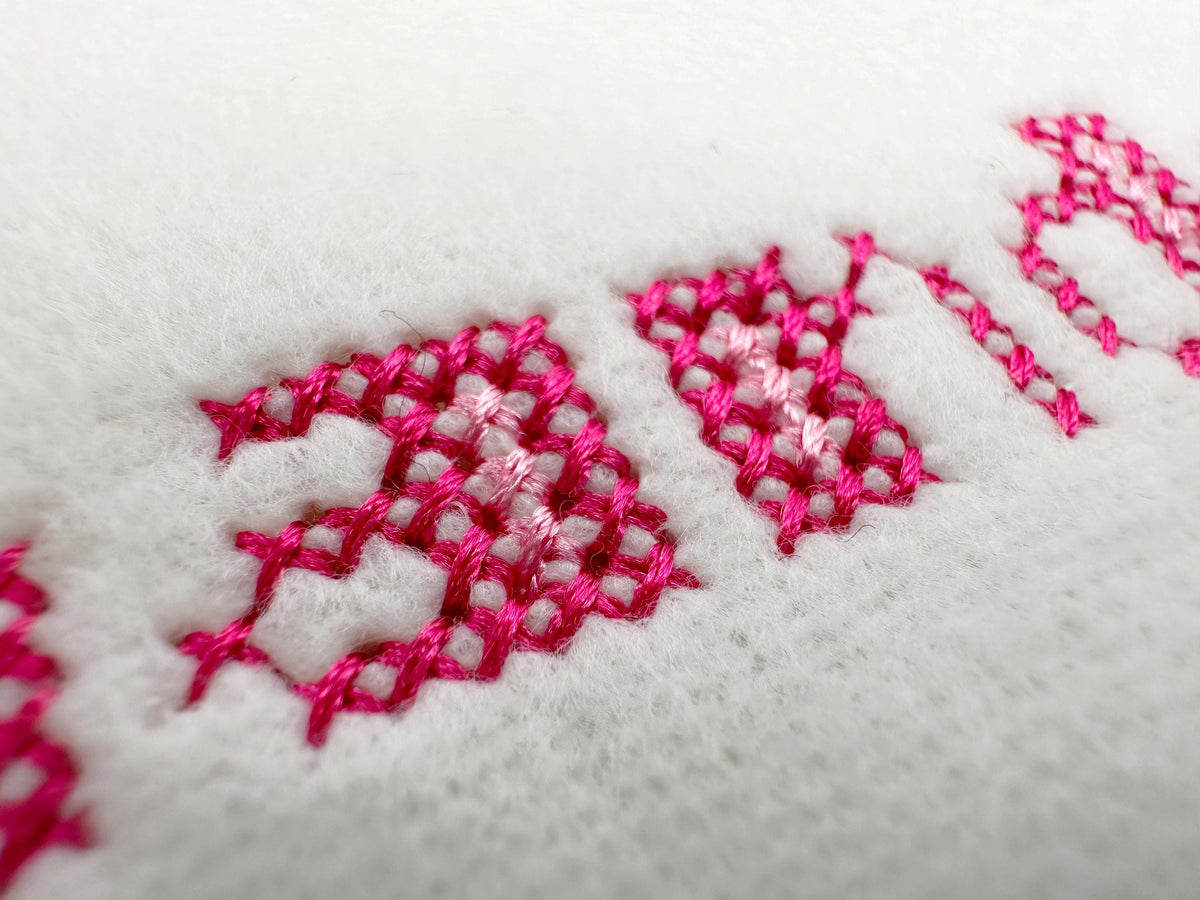 Cozy Cross Stitch Duo Font – machine embroidery font by Artapli, photo 4