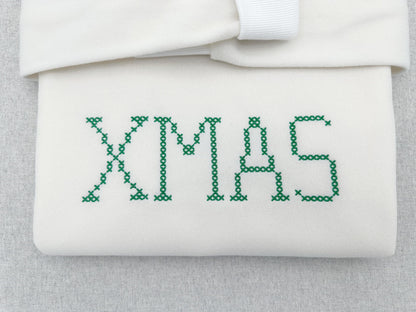 Chunky Cross Varsity Narrow Font – machine embroidery font by Artapli, photo 6