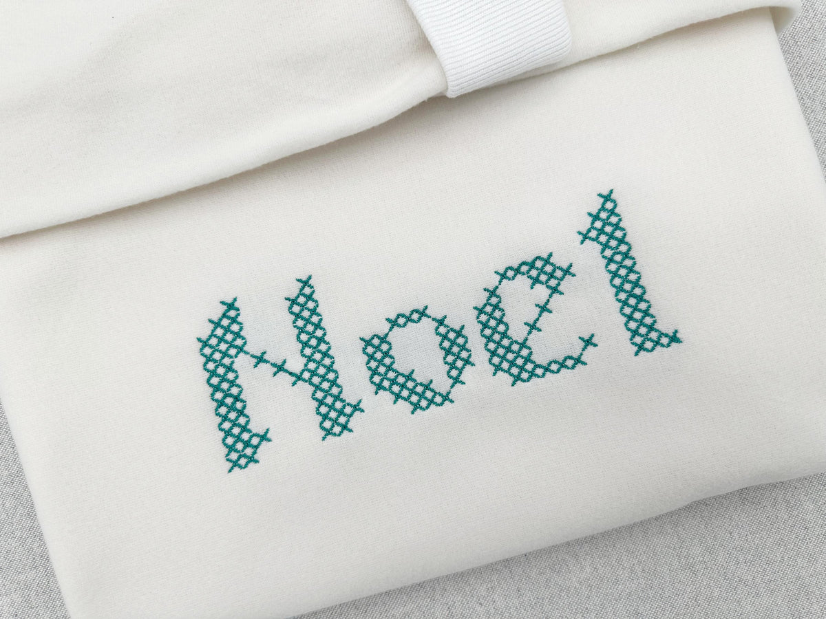Old English Chunky Cross Stitch Font