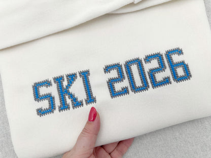 Varsity Knit Stitch Font – machine embroidery font by Artapli, photo 6