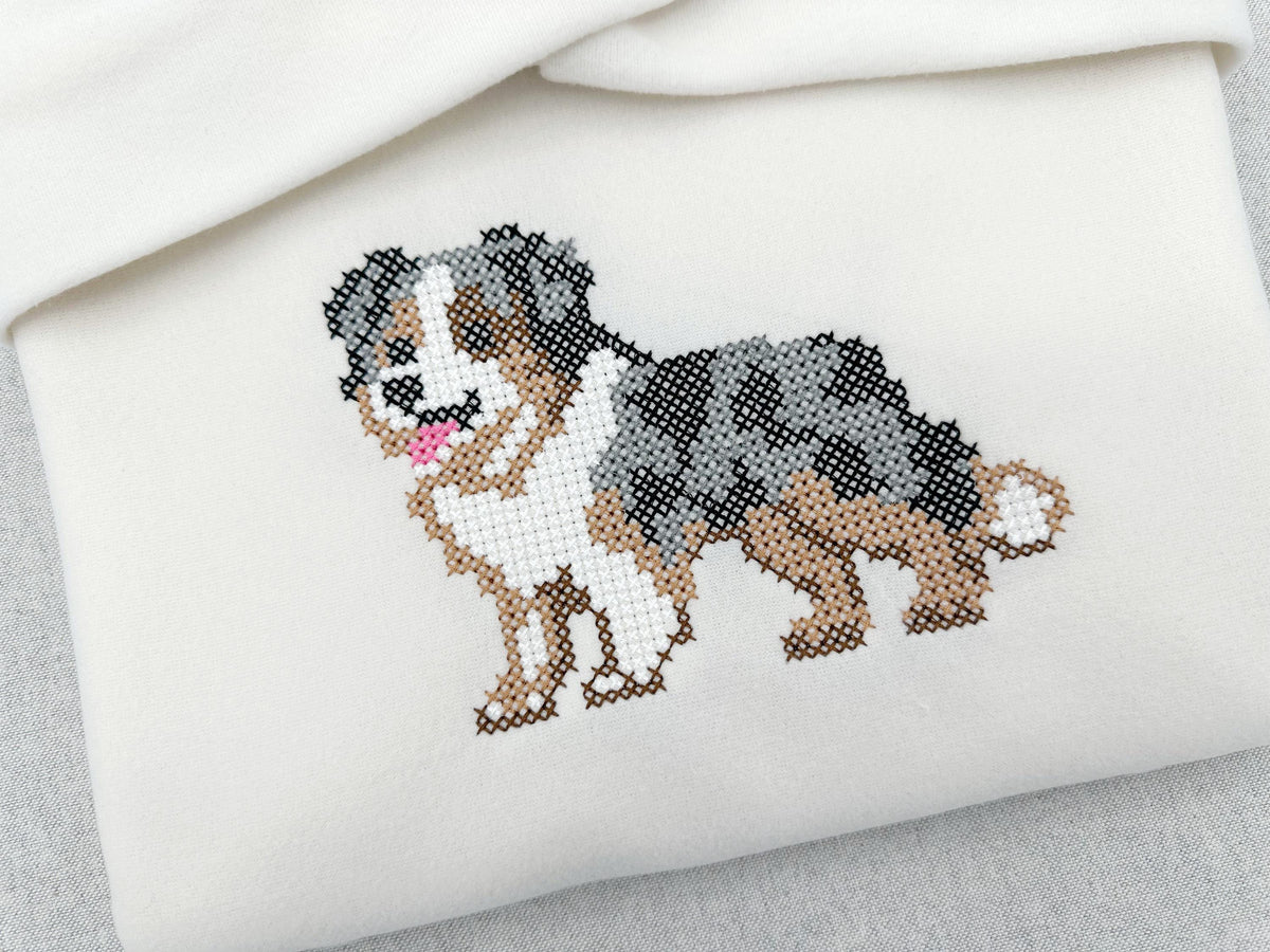 Australian Shepherd a punto croce