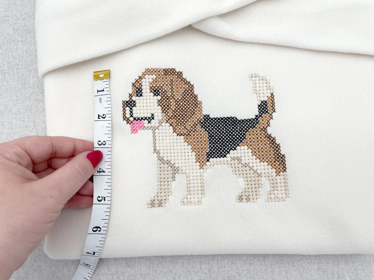 Cross Stitch Beagle