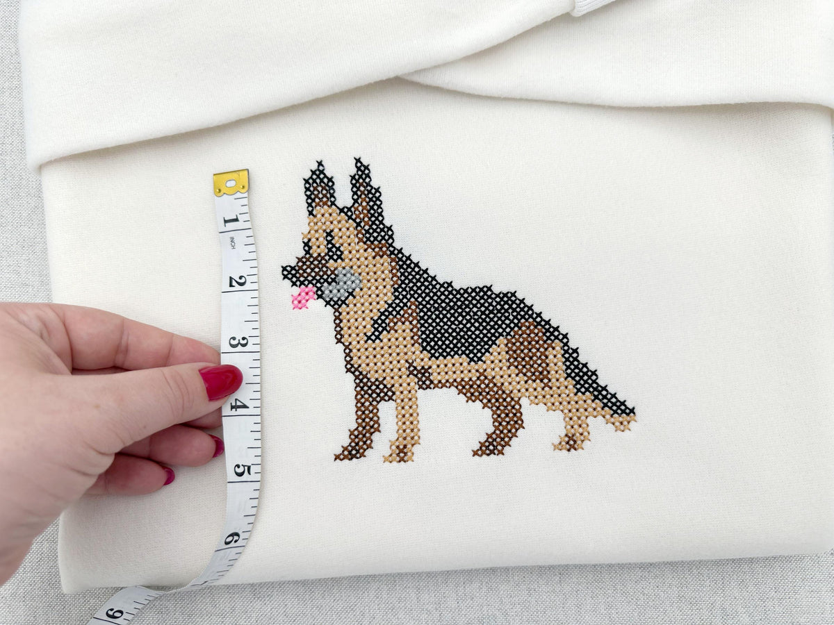 German Shepherd Cross Stitch
