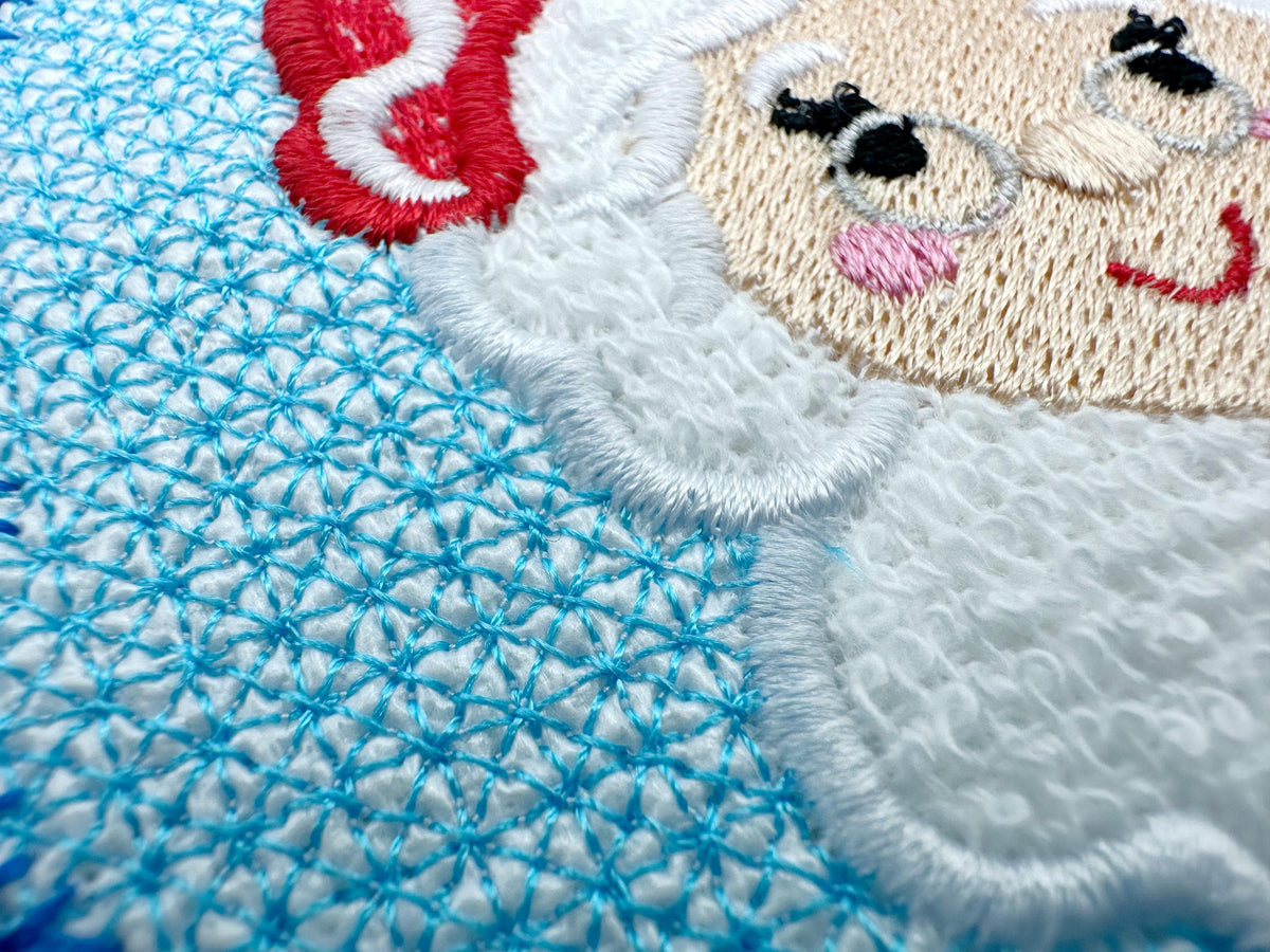 Embossed Mrs Santa Claus – machine embroidery design by Artapli, photo 3