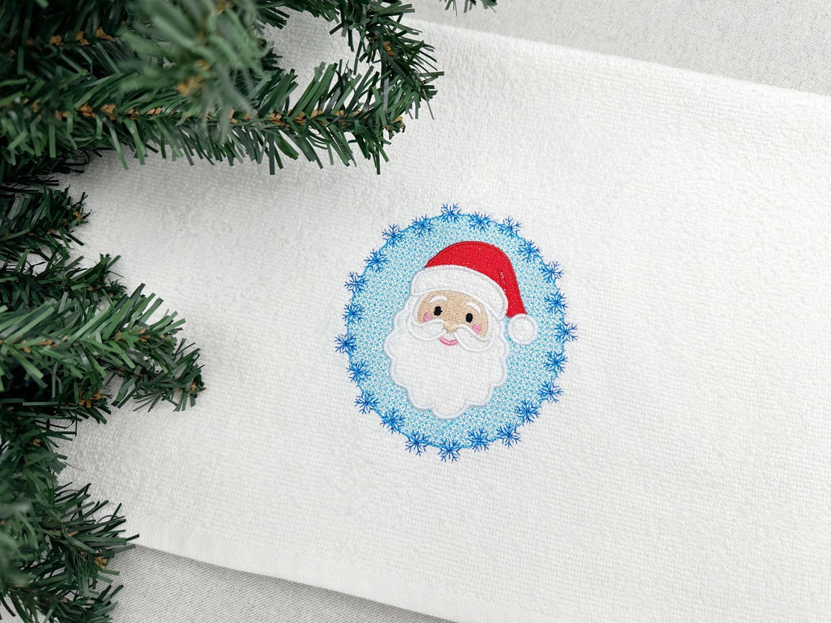 Embossed Santa Claus – machine embroidery design by Artapli, photo 12