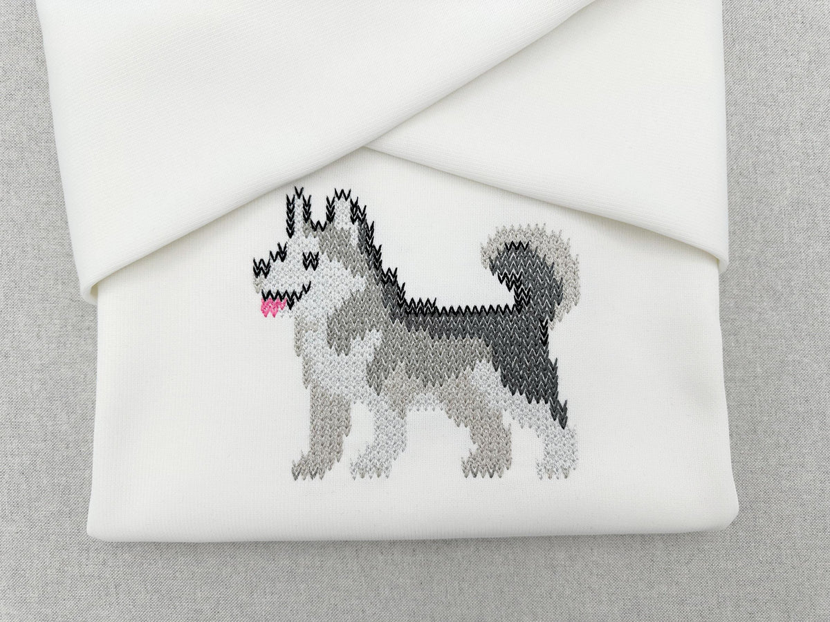 Husky Chunky Knit Stitch – machine embroidery design by Artapli, photo 11