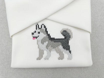 Husky Chunky Knit Stitch – machine embroidery design by Artapli, photo 11