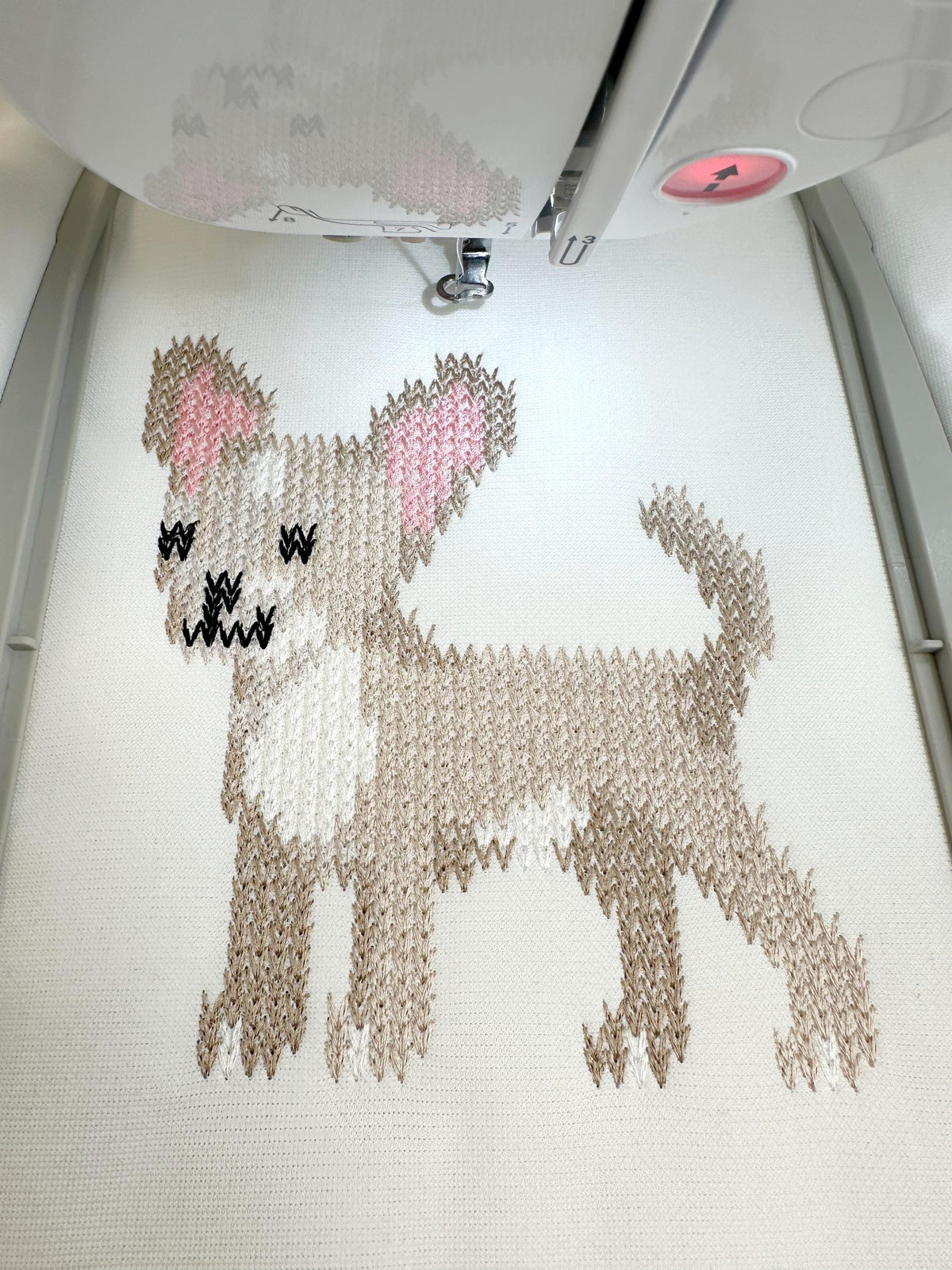 Chihuahua Knit Stitch – machine embroidery design by Artapli, photo 3