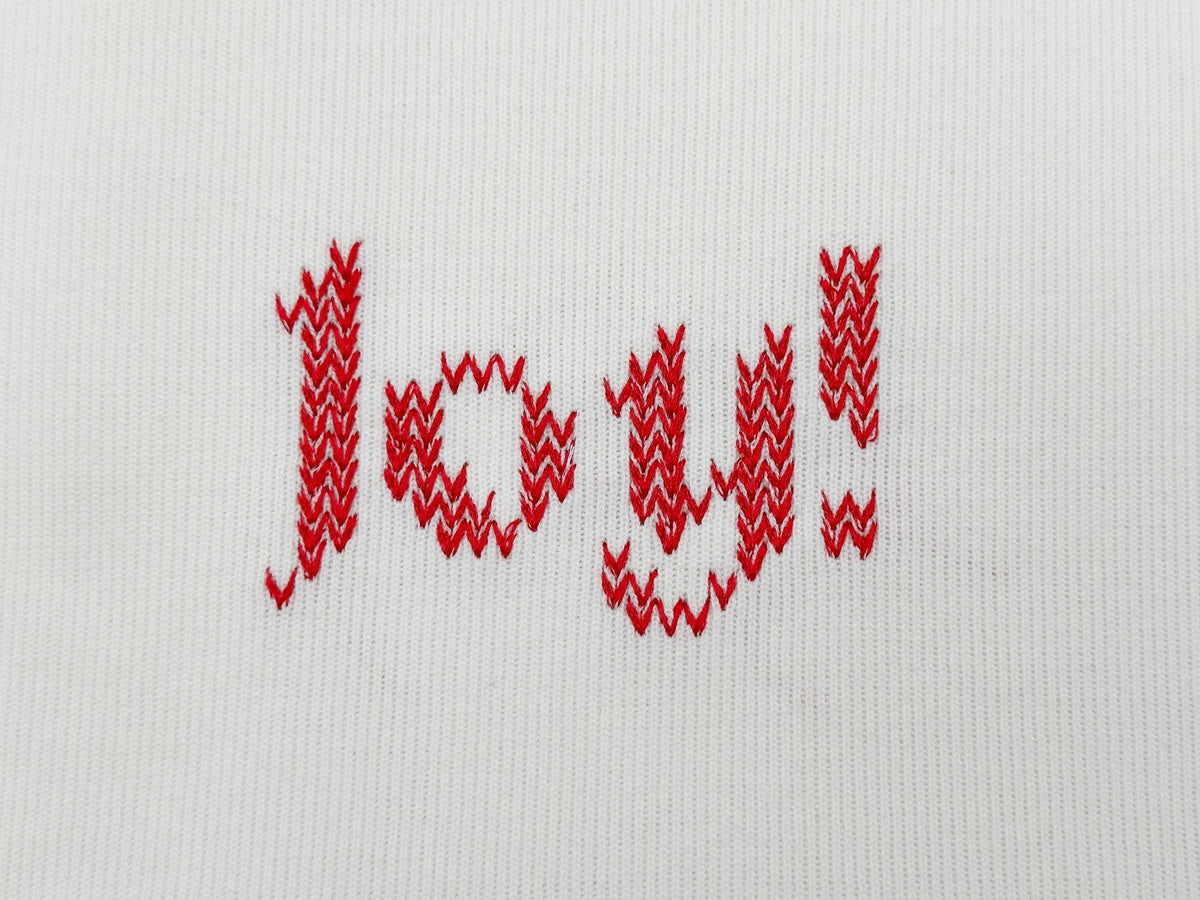 Knit Stitch Font OldeKnit