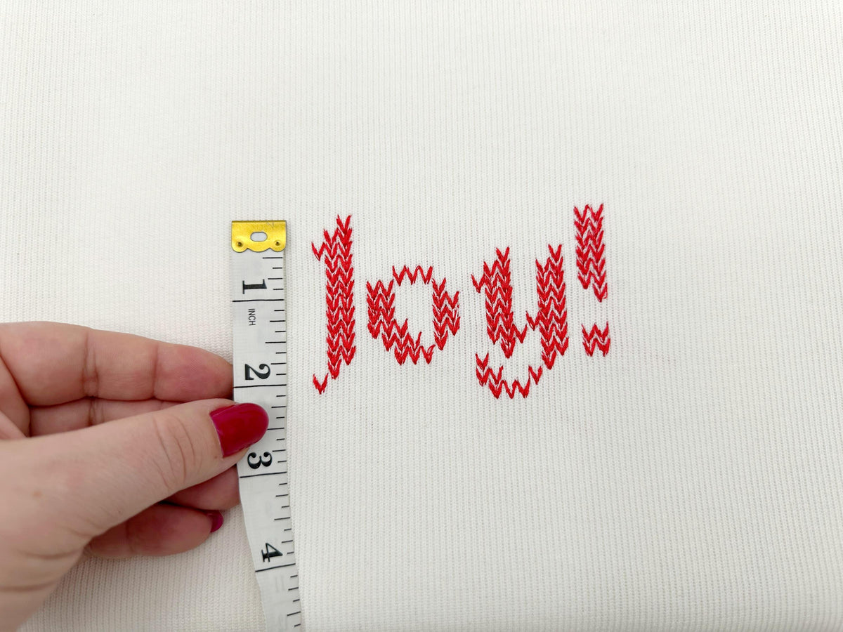 Knit Stitch Font OldeKnit