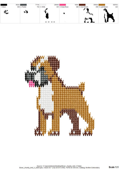 Boxer Knit Stitch