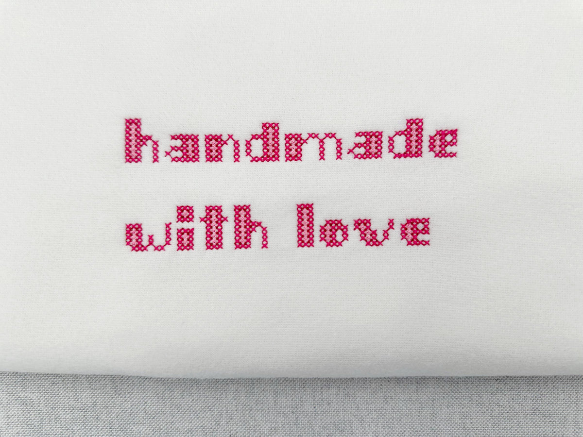 Cozy Cross Stitch Duo Font – machine embroidery font by Artapli, photo 5