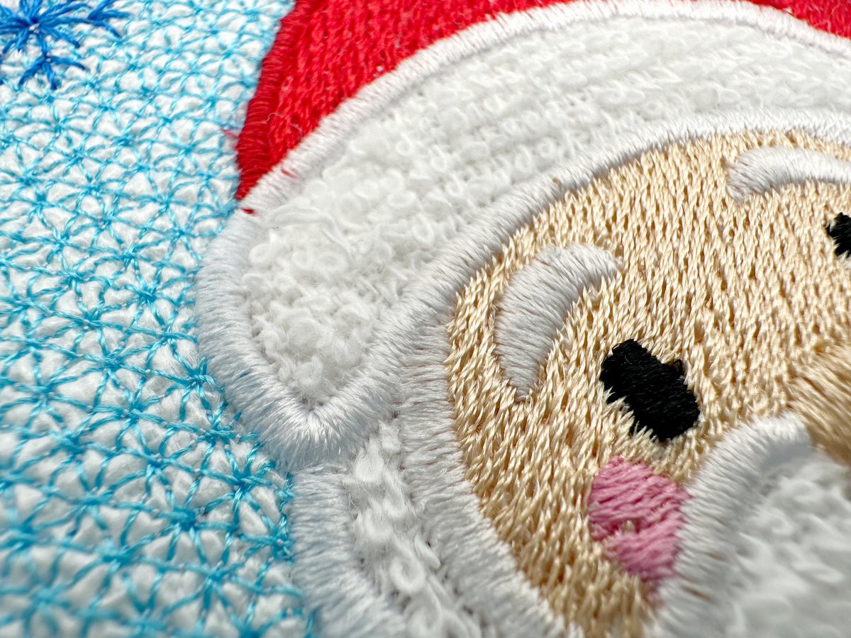 Embossed Santa Claus – machine embroidery design by Artapli, photo 4