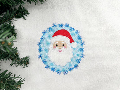 Embossed Santa Claus – machine embroidery design by Artapli, photo 6