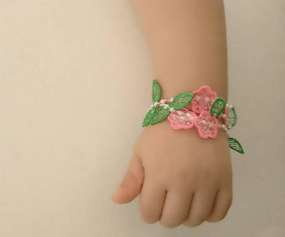 Baby Bracelet FS Machine Embroidery 4" | PES DST JEF | Artapli