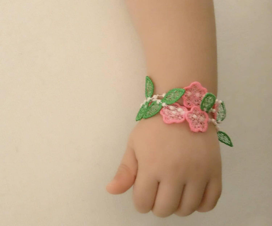 Baby Bracelet FS Machine Embroidery 4" | PES DST JEF | Artapli