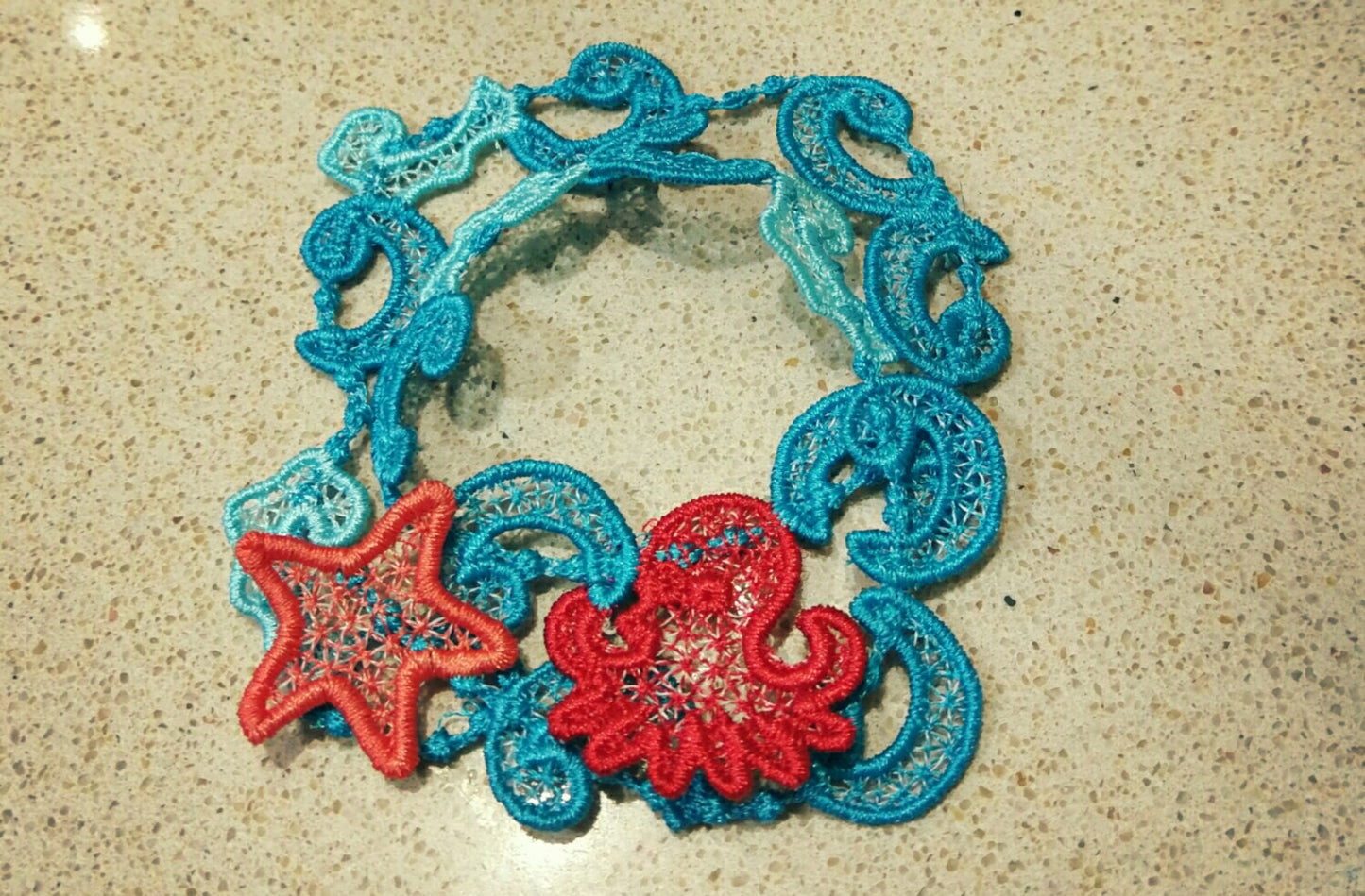 Sea Waves Friendship Bracelet FSL - image 1