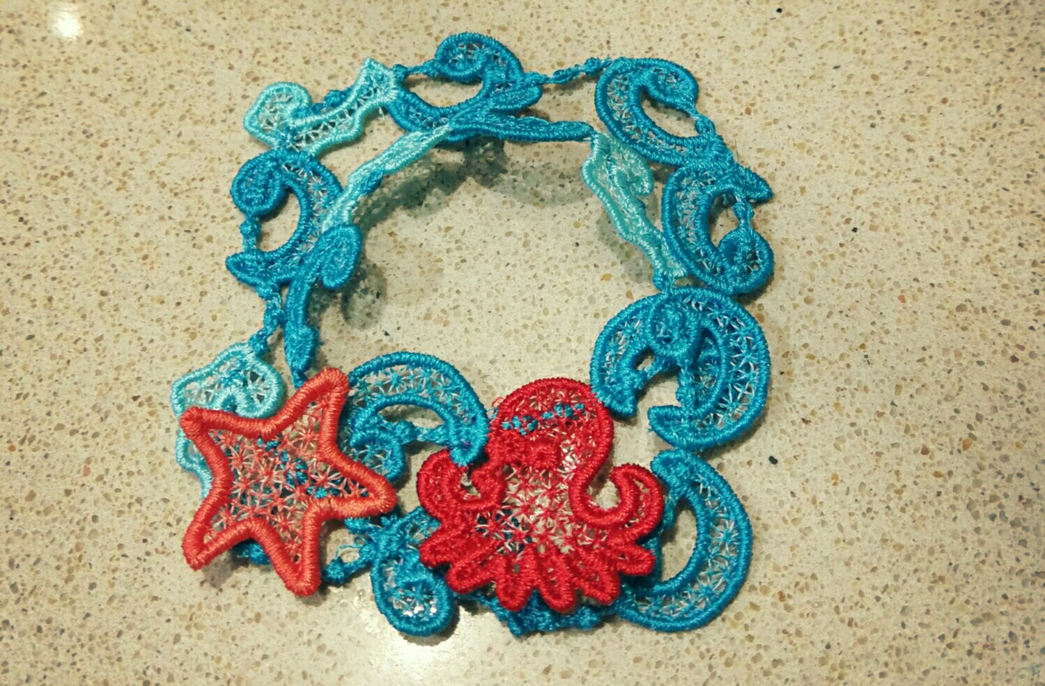 Sea Waves Friendship Bracelet FSL - image 1