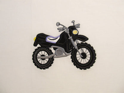 Motorcycle Applique machine embroidery designs Embroidery 4" 5" 5.5" 6" 7" 8" | PES DST JEF | Artapli