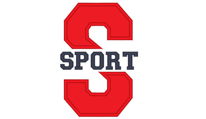 Sport Split Athletic Monogram Applique – Embroidery Font 3" 4" 5" 6" 7" 10" | BX PES DST JEF | Artapli