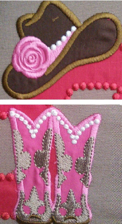 Cowgirl attributes Set of 3