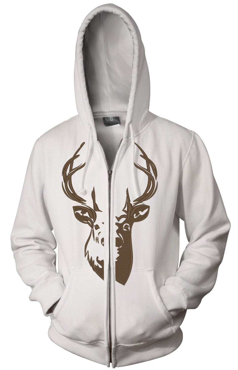 Split Buck Deer for Hunter Hoodie – Instant Download | Artapli