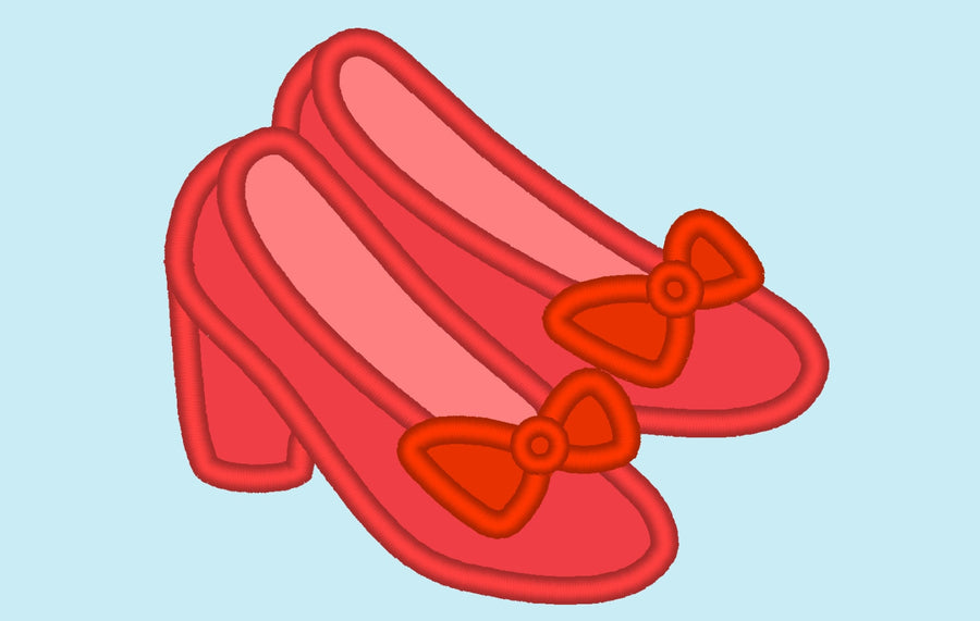 Dorothy Wizard of Oz Ruby Red Slippers - image 1