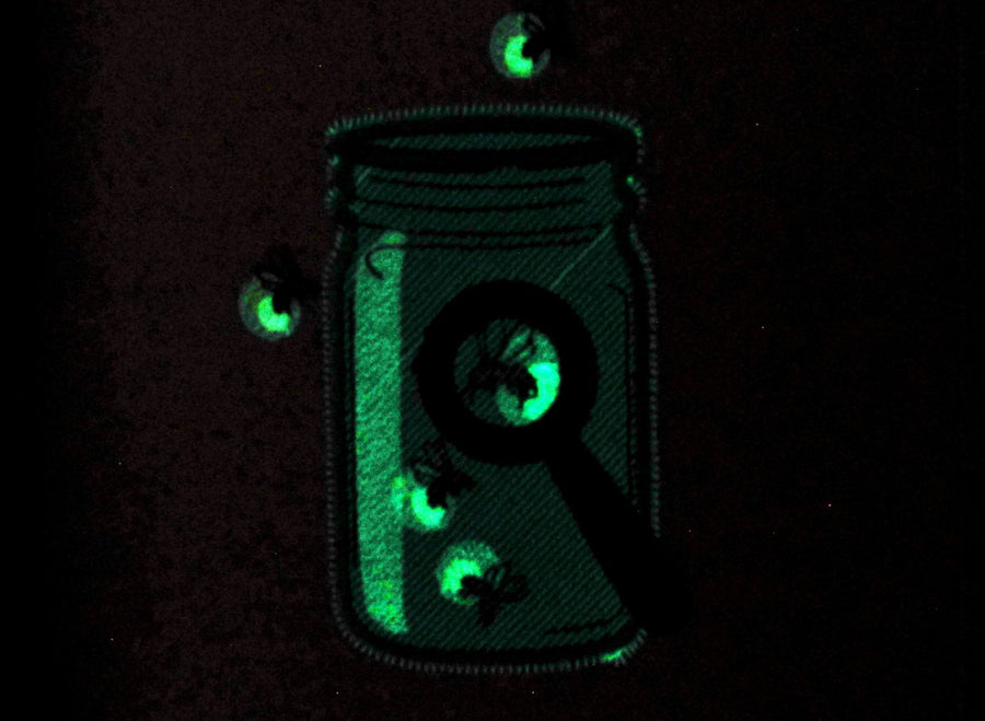 Magic Mason Jar and Fireflies Machine Embroidery 4" 5" 7" | PES DST JEF | Artapli