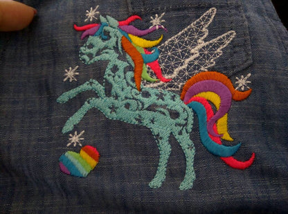 Rainbow Unicorn Pegasus – Instant Download | Artapli