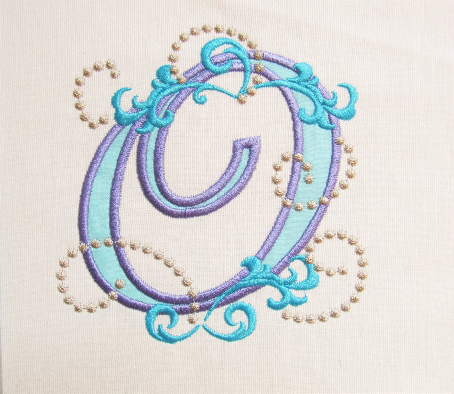 Curl Swirl Monogram Font girly alphabet Applique machine embroidery designs