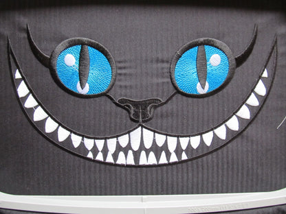 Cheshire Cat Smile – Sizes 4" 5" 6" 7" 8" 12" Digital Embroidery File | Artapli