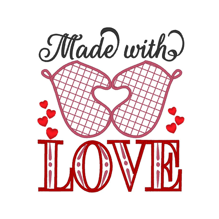 Made with Love Kitchen Saying