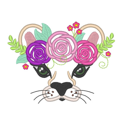 Floral Lioness