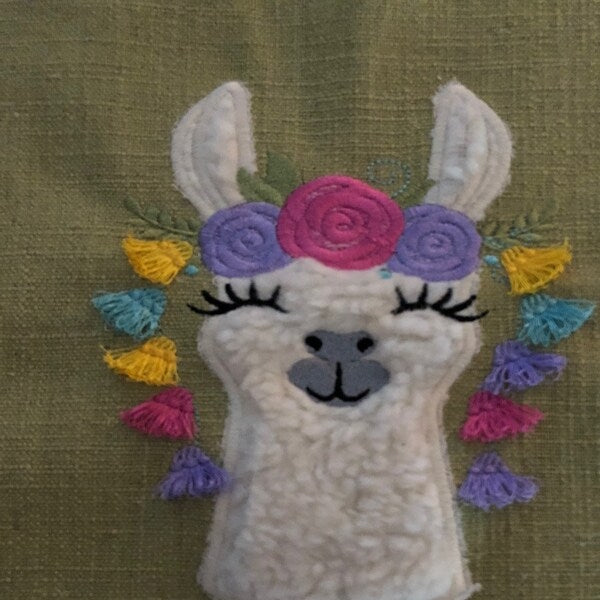 Pretty Llama Fringed Tassel