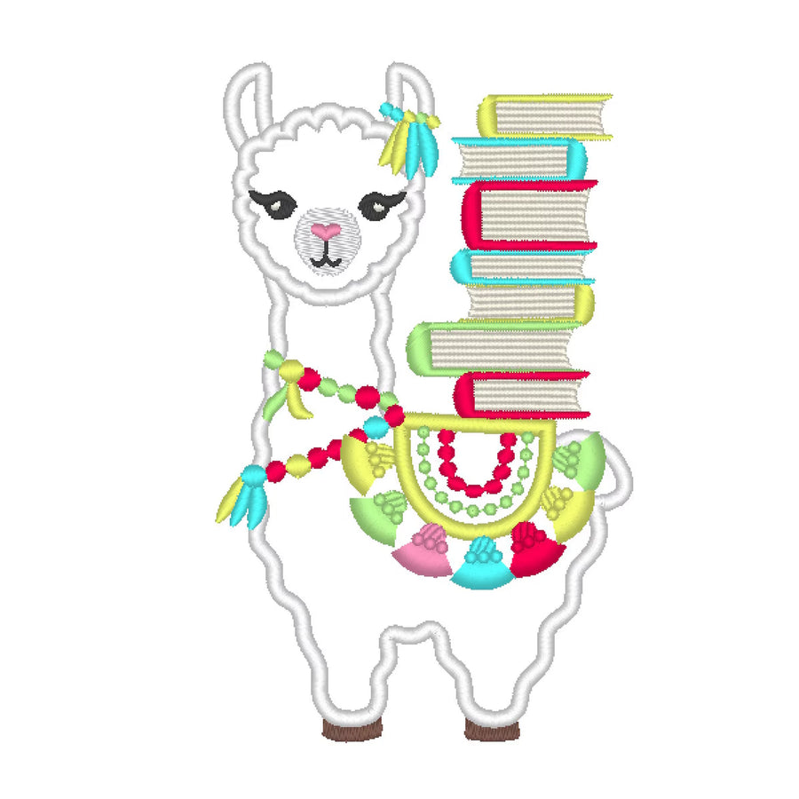 Llama with Books