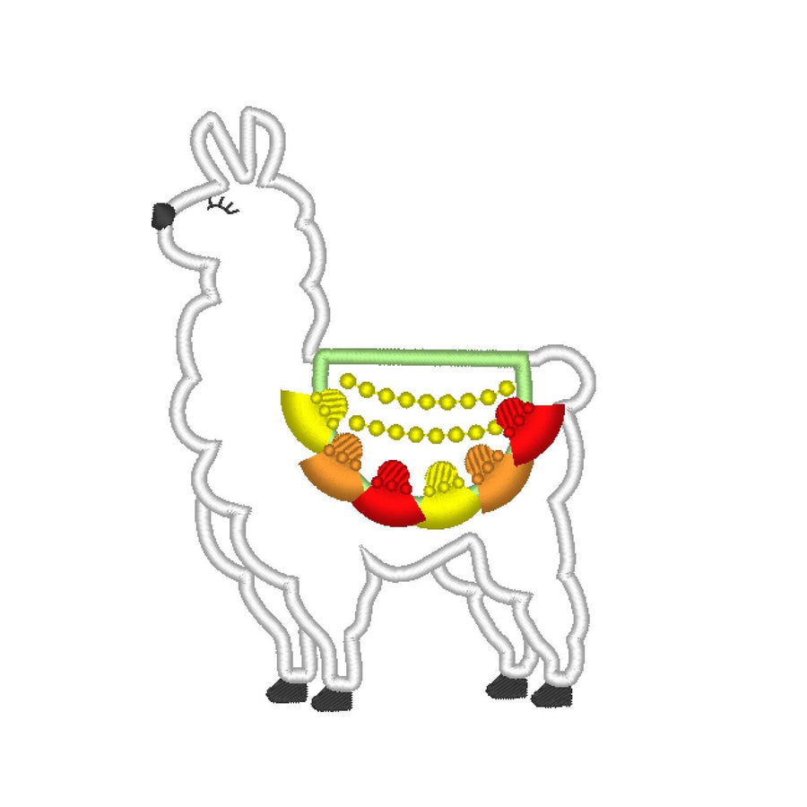 Llama Alpaca Fringed Tassels