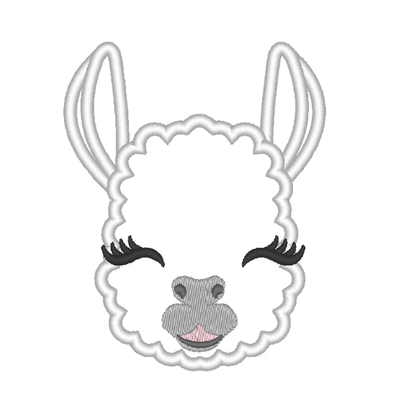 Llama Alpaca Applique