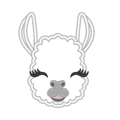 Llama Alpaca Applique