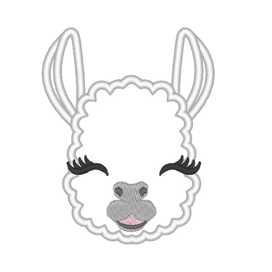 Llama Alpaca Applique