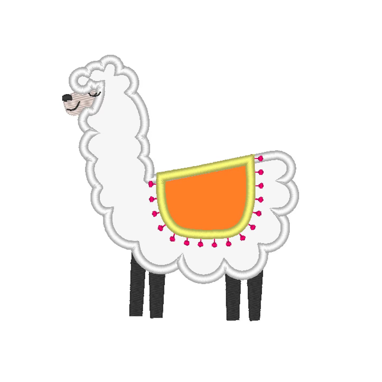 Llama Alpaca Applique